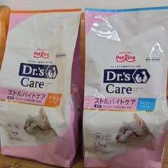 Dr's Care ストルバイトケア フィッシュ1️⃣ チキン 各1.5kg Dr's Care ストルバイトケア チキンテイスト1.5kg - メルカリ