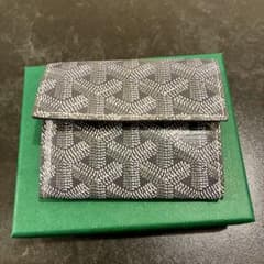 GOYARD ゴヤール　マリニー　ウォレット　二つ折り財布 グレー　希少品 GOYARD ゴヤール マリニー ウォレット 二つ折り財布 グレー 希少品