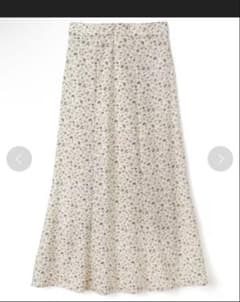 Unused item GRL small floral pattern mermaid skirt gc20