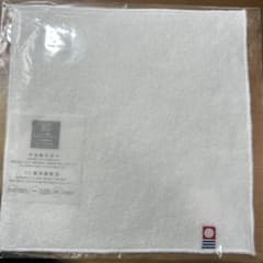 【新品】今治タオルハンカチ　ホワイトのサムネイル