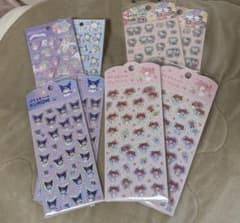 サンリオ ぷっくりシール 8枚セットのサムネイル