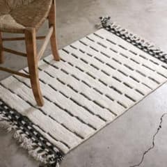 新品】 115×61cm 玄関マットサイズ モロッコ ベニワレン ウール - メルカリ
