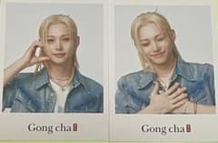 Stray Kids Felix Gong cha トレカ 2種セットのサムネイル