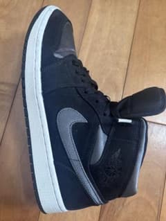 Air Jordan ハイカットスニーカー US 10.5 ブラック/グレーのサムネイル