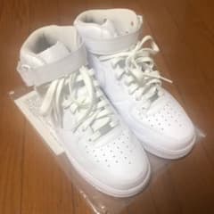 NIKE air force1 ミッド ホワイト 07 即購入値下げ可のサムネイル