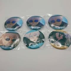 呪術廻戦 五条悟 夏油傑 缶バッジ 懐玉・玉折 獄門疆キャラバッジ