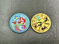ディズニー刺繍缶バッジ アリエル・ティンカーベルのサムネイル