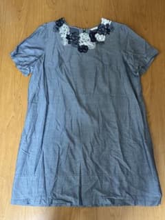美品 TO BE CHIC フラワー チュニック サイズ46 - メルカリ