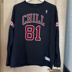 CHILLAX 長袖Tシャツ ブラック LARGEのサムネイル