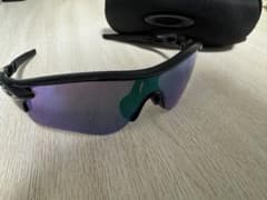 Oakley スポーツサングラス ブラック/パープル ケース付きのサムネイル