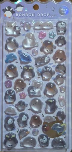 u*a様 BONBON DROP シール 海の生き物のサムネイル