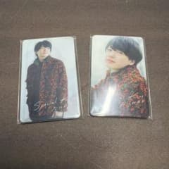 なにわ男子 Special Kiss クリアカード 2種各7セットのサムネイル