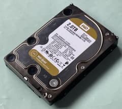 Western Digital Gold 2TB HDD WD2005FBYZ - メルカリ