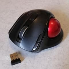 無線トラックボールマウスのサムネイル