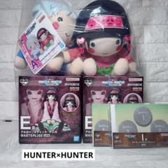 HUNTER × HUNTER 이치 반 쿠지 알카 = 졸딕 / 나니카 인형 세트