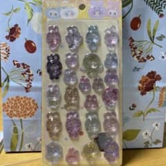 Yalli x Yooki 立体シール うさぎのサムネイル