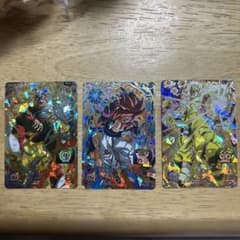 スーパードラゴンボールヒーローズ 3枚セットのサムネイル