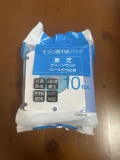 東芝掃除機用紙パック 10枚入のサムネイル