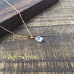 14kgf ハーキマーダイヤモンド ハーキマー 天然石 ネックレス