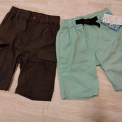 新品未使用ハーフパンツ　伸縮しますのサムネイル