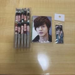 キム・ヒョンジュン Kim Hyun Joong ペンメモ ストラップ セットのサムネイル