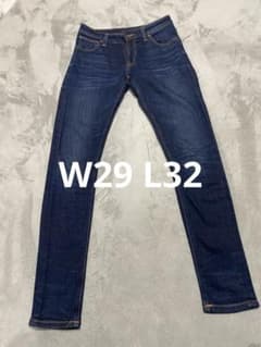 nudie jeans スキニーリン　インディゴのサムネイル