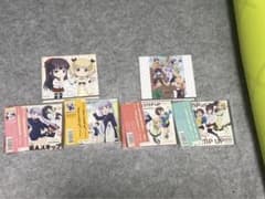 NEW GAME! 오프닝·엔딩 4장 세트 특전 케이스 첨부