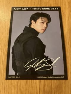 NCT127 ジャニ モメンタム 東京ドーム￼ ビッグカード ポストカードのサムネイル