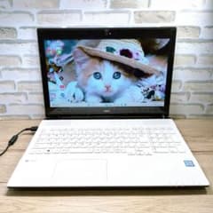 LAVIE✨すぐ使えるWindows11/白いノートパソコン/初期設定済カメラ付 極美品✨️可愛い白❤️Windows11✨️NECノートパソコン♪カメラ付き