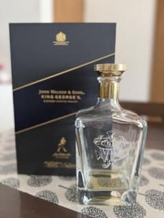 JohnWalker&SonsKING GEORGE V 750ml空瓶&化粧箱 - メルカリ