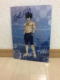 @冴羽様 FAIRYTAILカフェ クリアファイル グレイのサムネイル