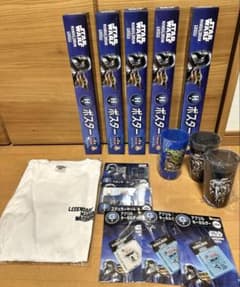 Happy 복권 STAR WARS B&F&G&H&I상 14점 세트