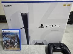 SONY PS5 본체 컨트롤러 (블랙) 몬한와일즈 포함