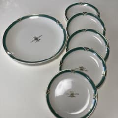 【ランセル 】パーティセット 皿 6点 グリーン 金彩 LANCELのサムネイル