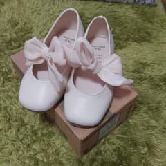 あーこ様☆新品未使用　リボン　バレエシューズのサムネイル