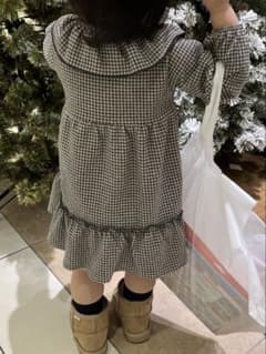 ZARA チェック柄 ワンピース 18-24ヶ月のサムネイル