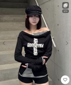 ZIPPER CLUB fuwafuwa zip layered topのサムネイル