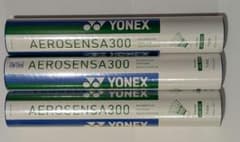 YONEX AEROSENSA 300 バドミントンシャトル 3本のサムネイル