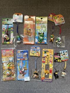 日本のストラップ　ご当地ストラップ キーホルダー　お土産　キーホルダーセットのサムネイル