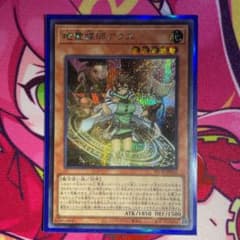遊戯王　地霊媒師アウス シークレットのサムネイル