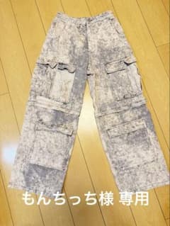 ZARA カーゴパンツ グレー・ベージュ迷彩 【専用】もんちっち様のサムネイル