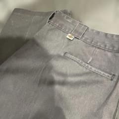 80s USA製 Dickiesワークパンツ42×28 フェード グレーちびタグ 80s USA製 Dickiesワークパンツ42×28 フェード グレーちびタグ - メルカリ
