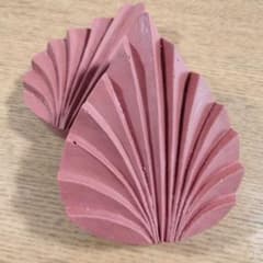 飴細工用 Déco Relief シリコン製・ 葉脈柄の押型のサムネイル