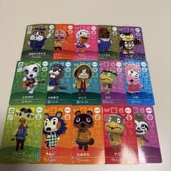 どうぶつの森 amiiboカード 15枚セットのサムネイル