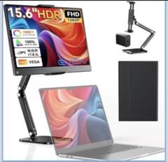 モバイルモニター 15.6インチ【卓上スタンド付き】 - メルカリ