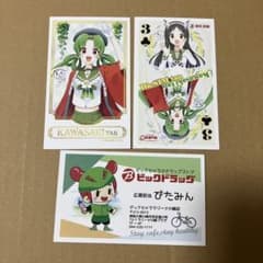 ビッカメ娘 川崎たん ビックシムたん コラボ 名刺カード 3枚