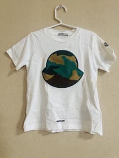 MONCLER モンクレール カモフラージュロゴ Tシャツ ホワイト 4Aのサムネイル