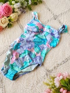 NINA RICCI ニナリッチ 花柄 水着 9M レディースのサムネイル