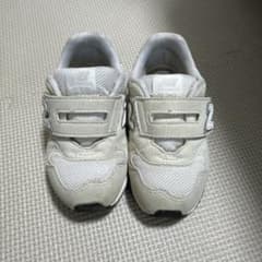 14.5 ニューバランス　313 キッズスニーカー　ホワイトのサムネイル