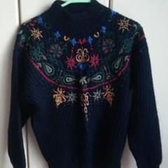 ZARA 刺繍ニットのサムネイル